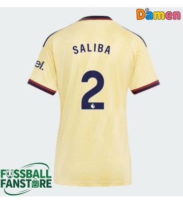 Arsenal William Saliba #2 Replik 3rd trikot Damen 2026-27 Kurzarm